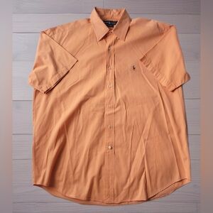 Stunning Ralph Lauren Blake 100% Cotton Button Down Shirt Sz L